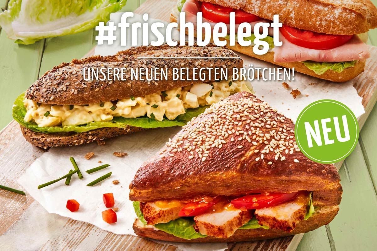 #frischbelegt – unsere neuen belegten Brötchen!