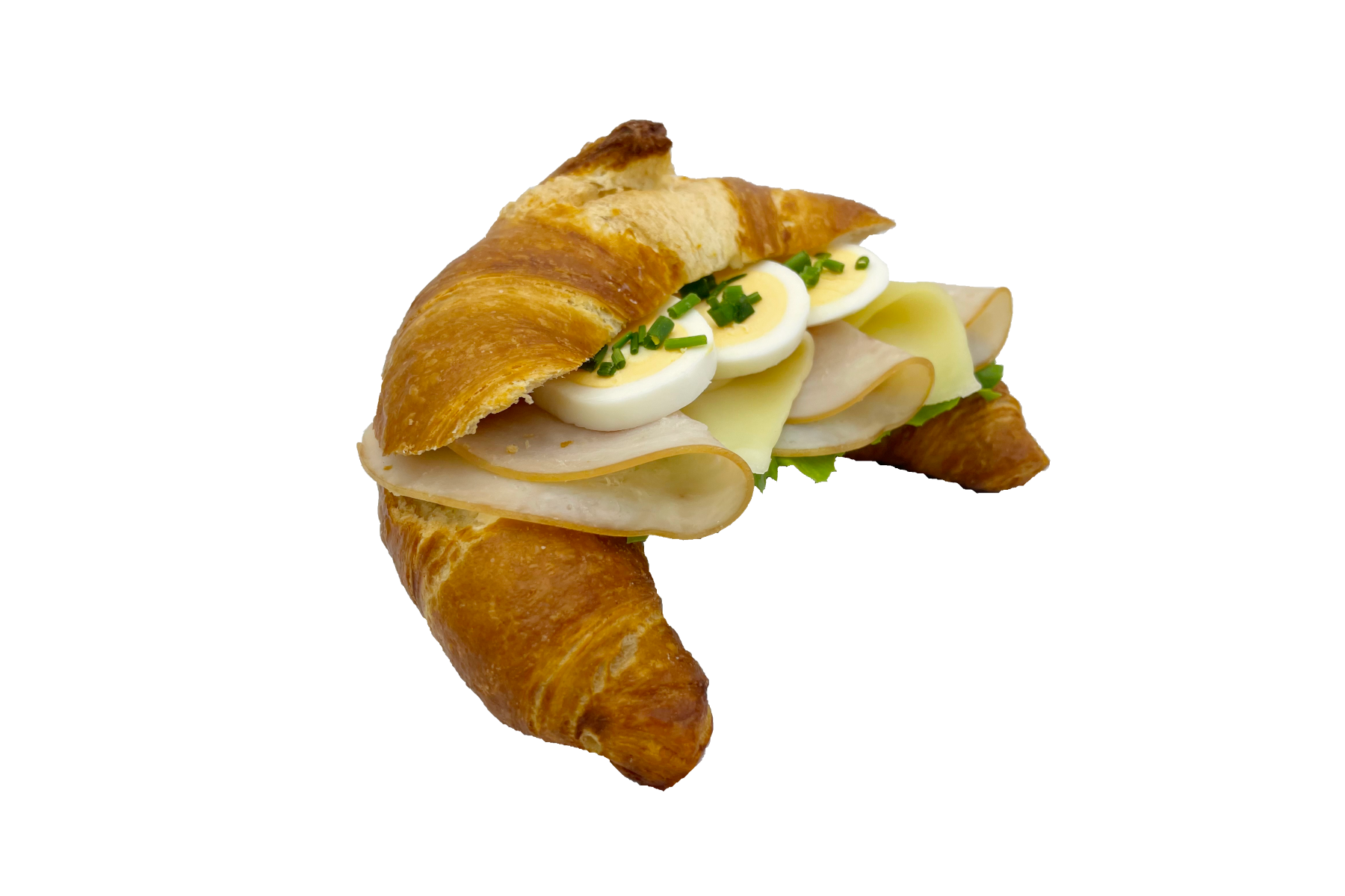 Laugen-Croissant Pute-Käse